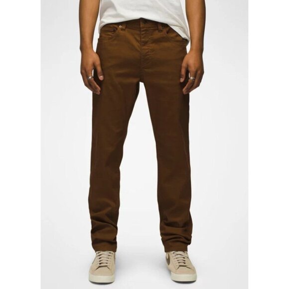 Prana Bridger Straight Leg Jeans Sepia NWT Size 30 x 28